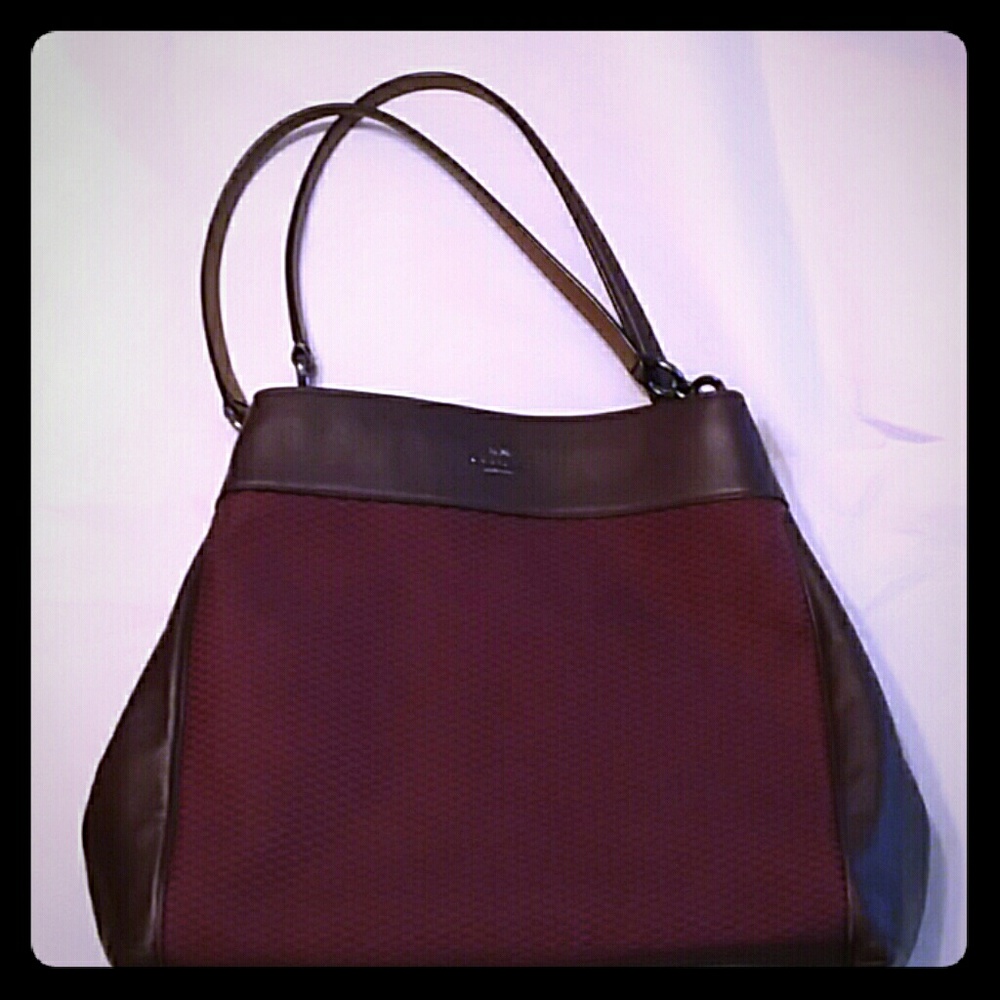COACH Burgundy purse